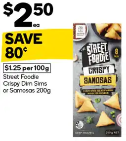 Woolworths Street Foodie Crispy Dim Sims offer