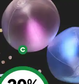 Woolworths C Glow Ball Pink or Blue offer