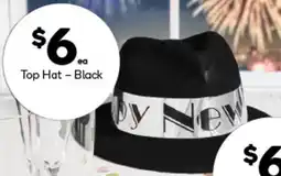 Woolworths Top Hat - Black offer