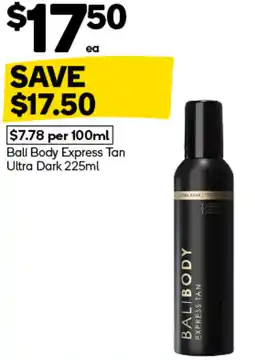 Woolworths Bali Body Express Tan Ultra Dark offer