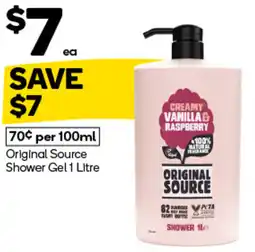 Woolworths Original Source Shower Gel offer