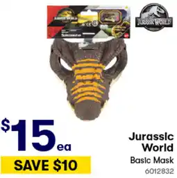 Woolworths Jurassic World Basic Mask offer
