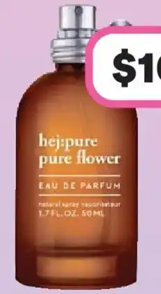 Priceline hej: pure Pure Flower EDP offer