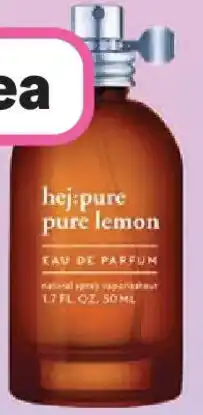 Priceline hej: pure Pure Lemon EDP offer