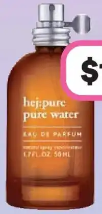 Priceline hej:pure Pure Water EDP offer