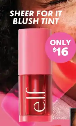 Priceline Elf sheer for it blush tint offer