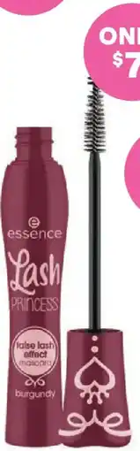 Priceline Essence Lash Princess False Lash Effect Mascara in Burgundy offer