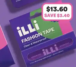 Priceline iLLi Fashion tape offer