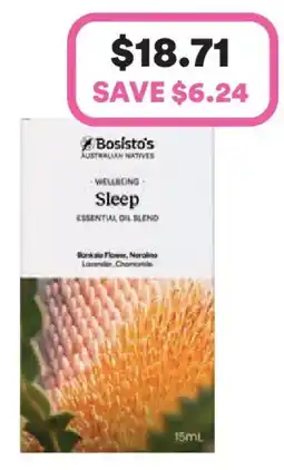 Priceline Bosisto's Wellbeing Sleep offer