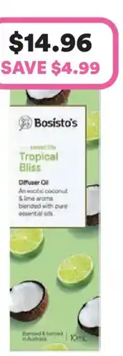 Priceline Bosisto's Tropical Bliss offer