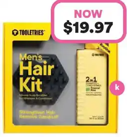 Priceline Tooletries Men's Hair Kit offer
