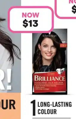 Priceline Brilliance long-lasting colour offer