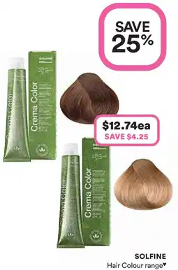 Priceline Solfine Hair Colour range offer