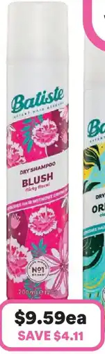 Priceline Batiste Blush Dry Shampoo offer