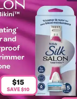 Priceline Schick silk salon offer