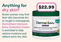 Priceline DermaVeen Intensive Moisturising Cream offer