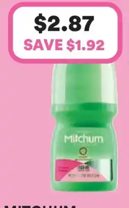 Priceline Mitchum women 48h roll-on powder fresh offer