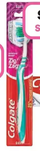Priceline Colgate ZigZag Adult Toothbrush Soft offer