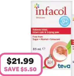 Priceline Infacol Infant colic & Griping pain offer