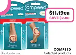 Priceline Compeed blister plasters offer