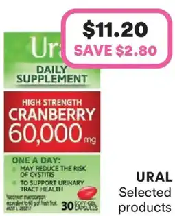 Priceline Ural daily supplement offer