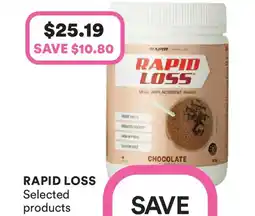 Priceline Rapid loss meal replacement shake offer