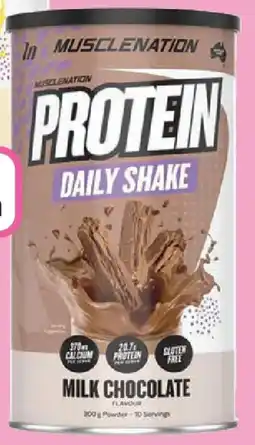 Priceline Musclenation protein daily shake offer