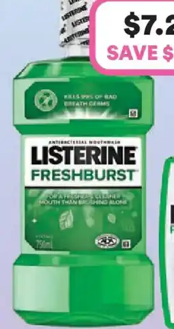 Priceline Listerine freshburst offer