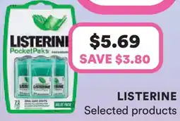 Priceline Listerine PocketPaks offer