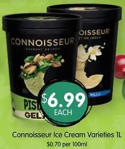 Spudshed Connoisseur Ice Cream Varieties offer