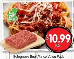 Spudshed Bolognese Beef Mince Value Pack offer