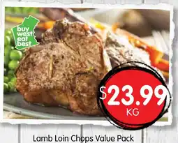Spudshed Lamb Loin Chops Value Pack offer