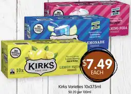 Spudshed Kirks Varieties offer