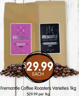 Spudshed Fremantle Coffee Roasters Varieties offer