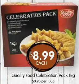 Spudshed Quality Food Celebration Pack offer