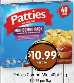 Spudshed Patties Combo Mini offer