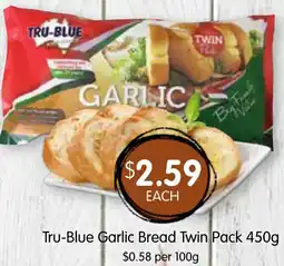 Spudshed Tru-Blue Garlic Bread Twin Pack offer
