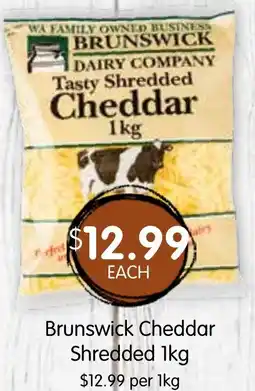 Spudshed Brunswick Cheddar Shredded offer