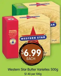Spudshed Western Star Butter Varieties offer