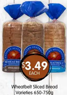 Spudshed Wheatbelt Sliced Bread offer