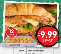 Spudshed Bakery Du Jour Croissants offer