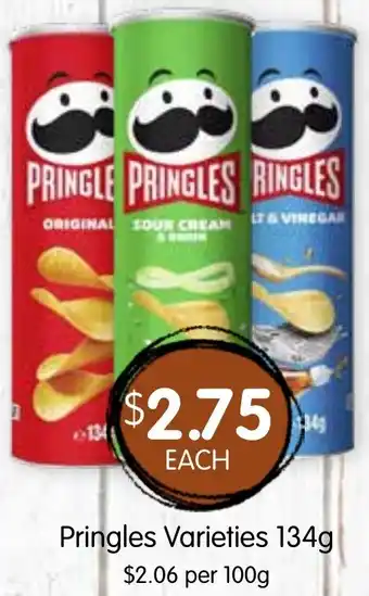 Spudshed Pringles Varieties offer