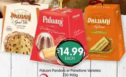 Spudshed Paluani Pandoro or Panettone Varieties offer