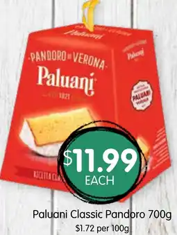 Spudshed Paluani Classic Pandoro offer