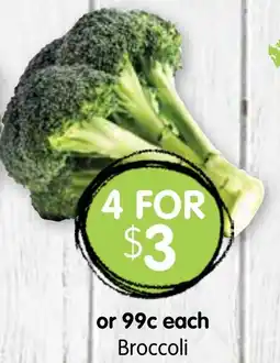 Spudshed Broccoli offer