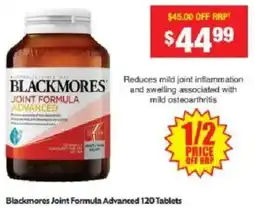 Chemist Warehouse Blackmores Joint Formula Advanced offer