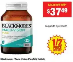 Chemist Warehouse Blackmores Macu-Vision Plus offer
