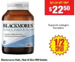 Chemist Warehouse Blackmores Nails, Hair & Skin offer