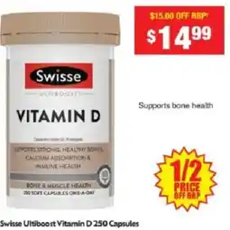 Chemist Warehouse Swisse Ultiboost Vitamin D offer