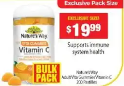 Chemist Warehouse Nature's Way Adult Vita Gummies Vitamin C offer